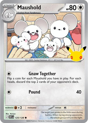 Maushold 30C 125/128 Common Holo (ENG)