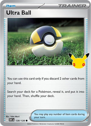 Ultra Ball 30C 128/128 Common Holo (ENG)