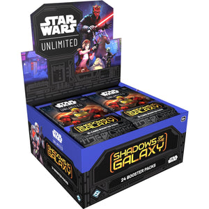 Star Wars: Unlimited Shadows of The Galaxy Booster Display (24 Pack)