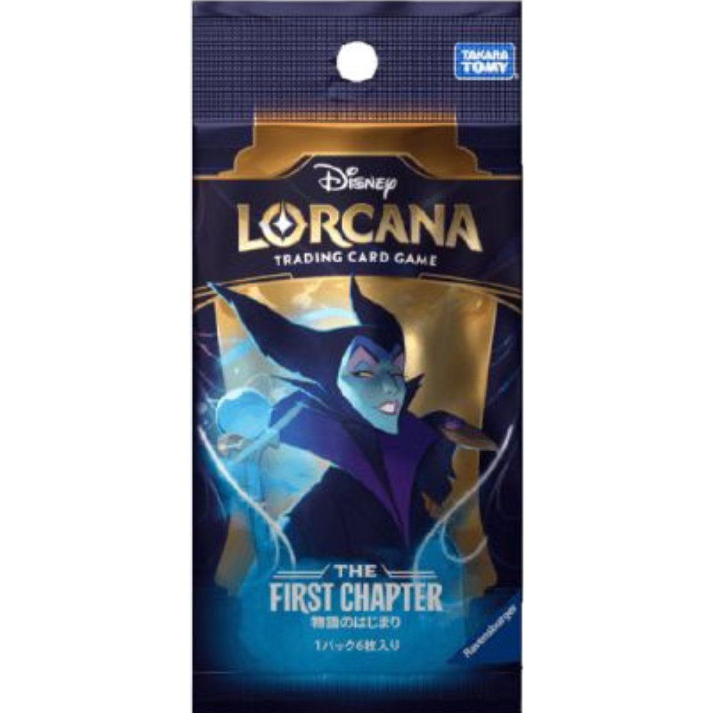 Disney Lorcana The First Chapter Booster Pack (6 Cards) (JP)