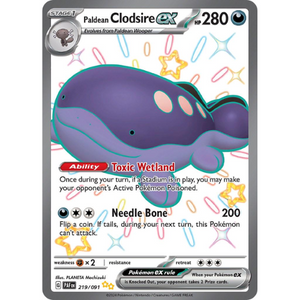 Paldean Clodsire ex PAF 219/091 - Pokémonkort