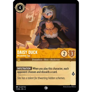 Daisy Duck - Musketeer Spy - 7/204 - Common