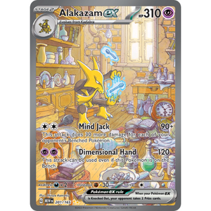 Alakazam ex MEW 201/165 - Pokémonkort