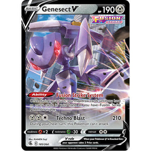 Genesect V SWSH08 185/264 - Pokémonkort