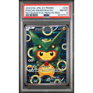 PSA 10 Poncho-wearing Pikachu (XY-P 230)