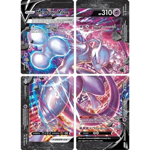 Mewtwo V-UNION SWSH159 SWSH160 SWSH161 SWSH162 Promo (Set of 4)