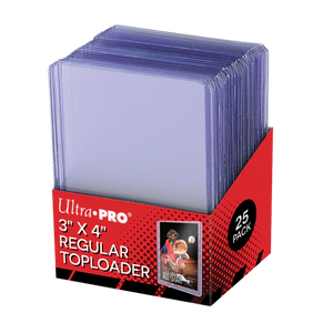 Ultra Pro: Clear Regular 3" x 4" Toploaders (25st)