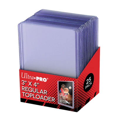 Ultra Pro: Clear Regular 3" x 4" Toploaders (25st)