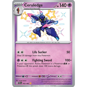 Ceruledge PAF 162/091 - Pokémonkort