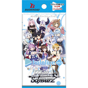 Weiss Schwarz Hololive Production Vol. 2 Booster Pack (9 kort)