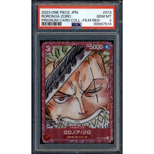 PSA 8 Roronoa Zoro ST01-013 SR Parallel - One Piece Kort