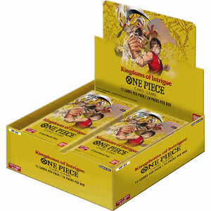 One Piece (OP 04) Kingdoms of Intrigue Booster Display (24 Pack)