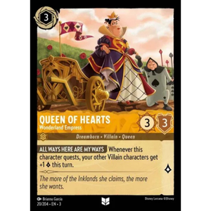 Queen of Hearts - Wonderland Empress - 20/204 - Uncommon