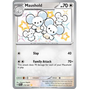 Maushold PAF 210/091 - Pokémonkort