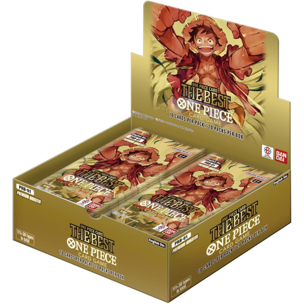 One Piece: (PRB 01) The Best Booster Display (20 Pack) One Piece: (PRB 01) The Best Booster Display (20 Pack)