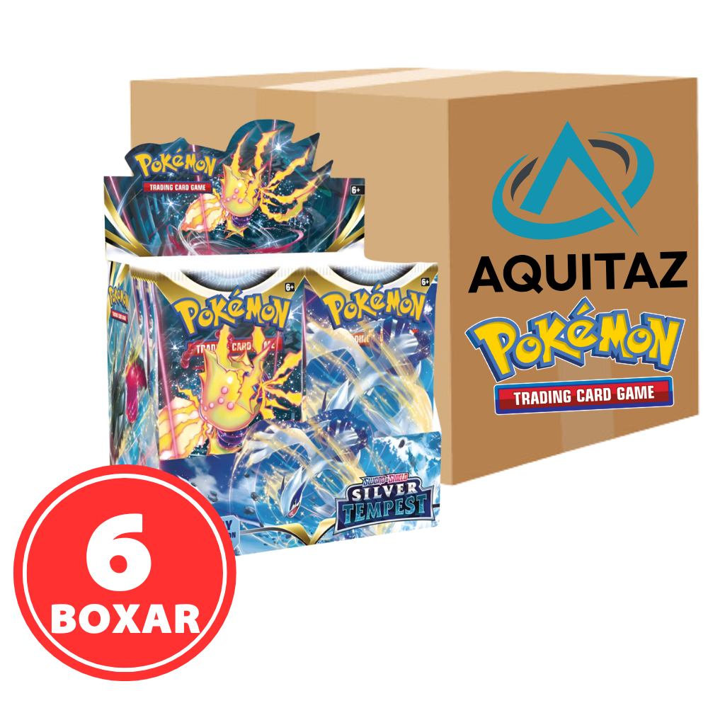 Pokemon Sword & Shield: Silver Tempest Booster Display Sealed Case