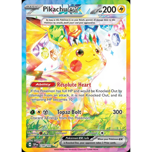 Pikachu ex SSP 238/191 - Pokémonkort