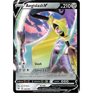 Aegislash V SWSH04 126/185 - Pokémonkort