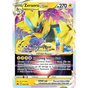 Zeraora VSTAR CRZ 055/159 - Pokémonkort