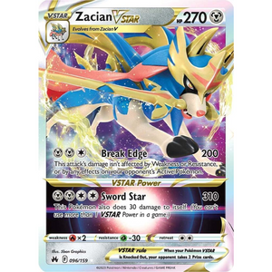 Zacian VSTAR CRZ 096/159 - Pokémonkort