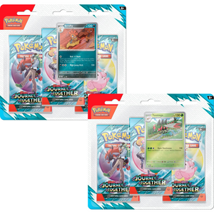 Pokémon Scarlet & Violet: Journey Together SV9 (Yanmega & Scrafty) 3-Pack Blister (Bundle of 2) (ENG)