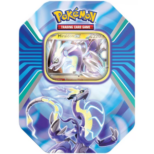 Pokemon Scarlet & Violet: Paldea Legends Tin – Miraidon EX (4 Pack)