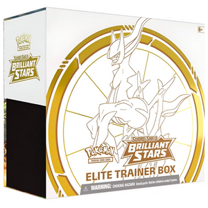 Pokémon Sword & Shield: Brilliant Stars Elite Trainer Box (10 Pack)