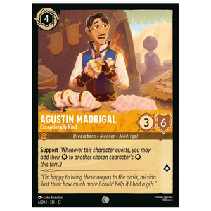 Agustin Madrigal - Exceptionally Kind - 6/204 - C