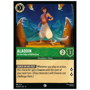 Aladdin - On the Edge of Adventure - 81/204 -  C
