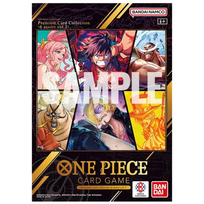 One Piece: Premium Card Collection 6 Assorted Vol. 2 (6 Kort) (ENG)