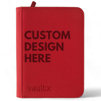 Custom Engraved Vault X 4-Pocket Binder (160 Cards)