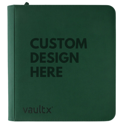 Custom Engraved Vault X 12-Pocket Binder (480 Cards)