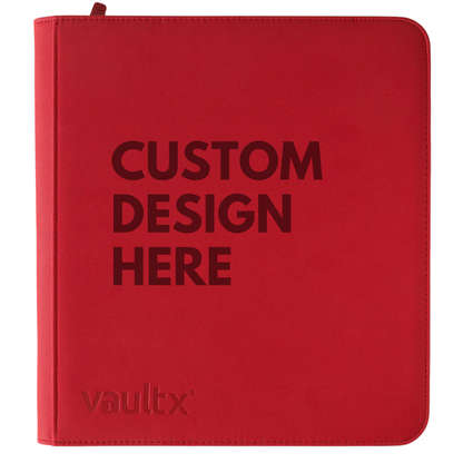 Custom Engraved Vault X 12-Pocket Binder (480 Cards)