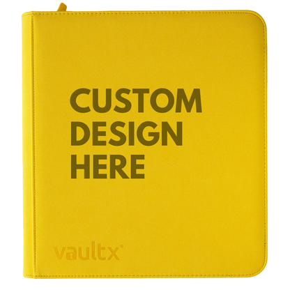 Custom Engraved Vault X 12-Pocket Binder (480 Cards)
