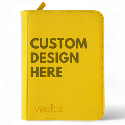 Custom Engraved Vault X 4-Pocket Binder (160 Cards)