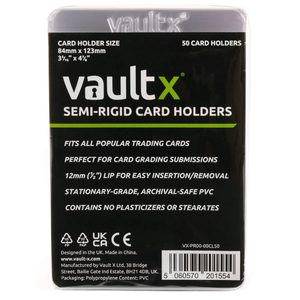 Vault X: Semi Rigid Card Holders (50 ST)