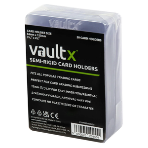 Vault X: Semi Rigid Card Holders (50 ST)