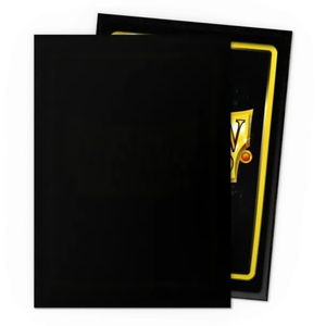 Dragon Shield: Matte Black Sleeves (100 ST)