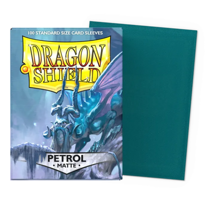 Dragon Shield: Matte Petrol Sleeves (100 ST)