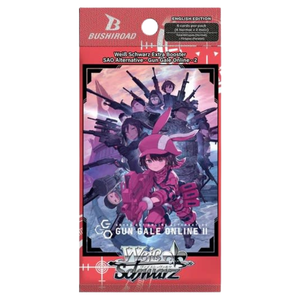 Weiss Schwarz: Gun Gale Online 2 (GGO2) SAO Alternative Extra Booster Pack (6 Kort) (ENG)