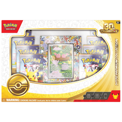 Pokémon Mega: 30th Celebration Ditto Premium Collection Box (8 Pack) (ENG)