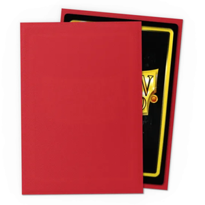Dragon Shield: Matte Ruby Sleeves (100 ST)