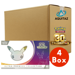 Pokémon Mega: 30th Celebration Night Ultra Premium Collection Box Case (4 Box) (ENG)