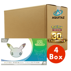 Pokémon Mega: 30th Celebration Day Ultra Premium Collection Box Case (4 Box) (ENG)