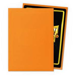 Dragon Shield: Matte Orange Sleeves (100 ST)
