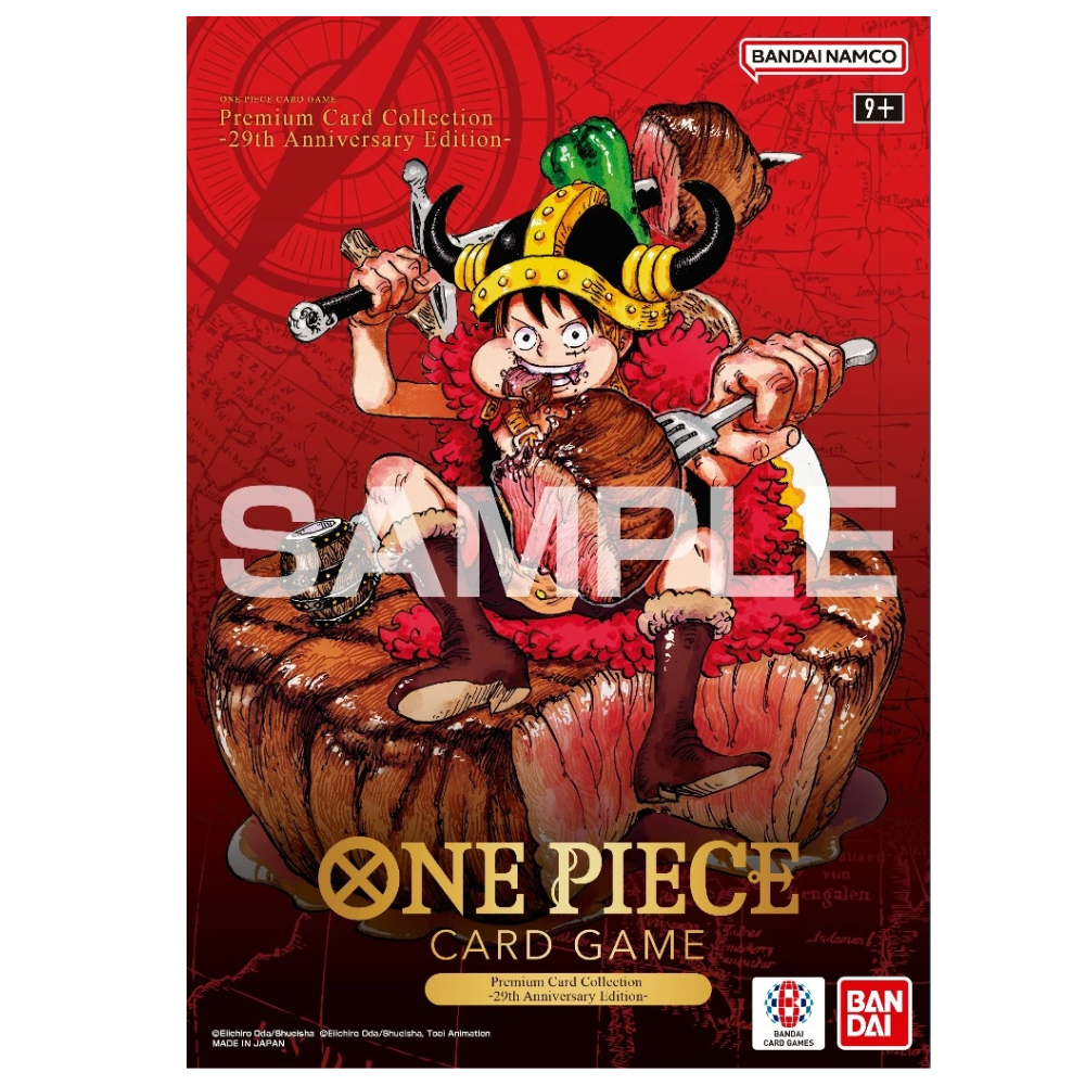 One Piece: 29th Anniversary Edition Premium Card Collection (8 Cards)