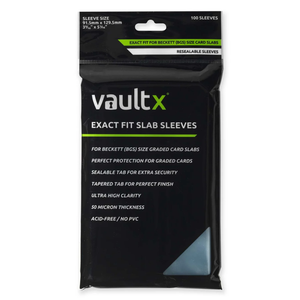 Vault X: Exact Fit BGS Slab Sleeves (100 PCS)