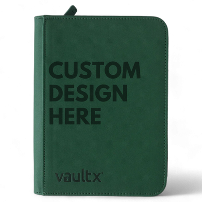Custom Engraved Vault X 4-Pocket Binder (160 Cards)