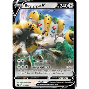 Regigigas V CRZ 113/159 - Pokémonkort