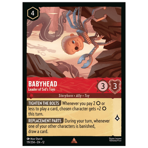 Babyhead - Leader of Sid's Toys - 119/204 - R